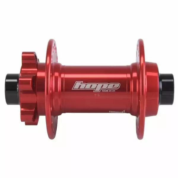 Moyeu Avant HOPE PRO4 Axe 15x110 Mm Boost Rouge 6 Moyeu Avant HOPE PRO4 Axe 15x110 Mm Boost Rouge – Image 5