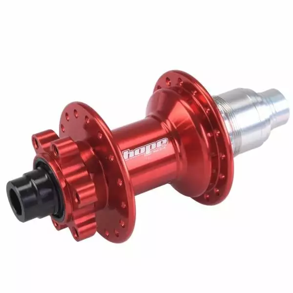 Moyeu Arrière HOPE PRO4 XD Rouge 6 Moyeu Arrière HOPE PRO4 XD Rouge – Image 4