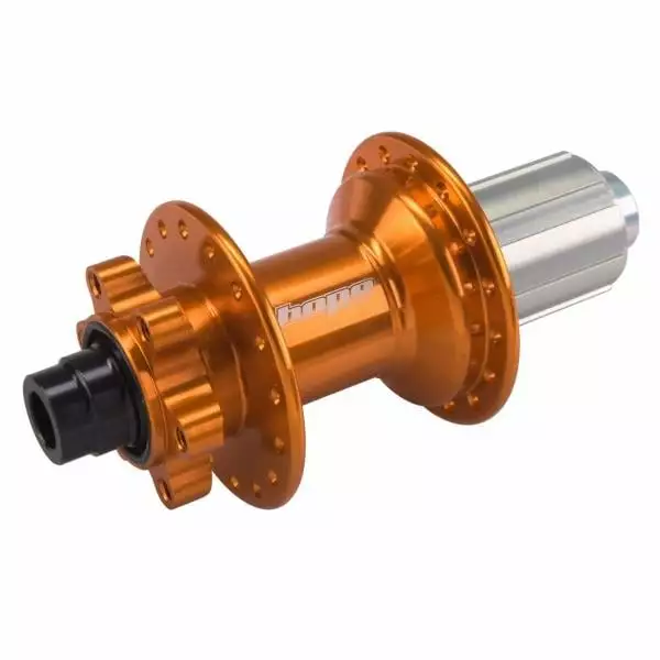 Moyeu Arrière HOPE PRO4 32 Trous Orange 4 Moyeu Arrière HOPE PRO4 32 Trous Orange – Image 2
