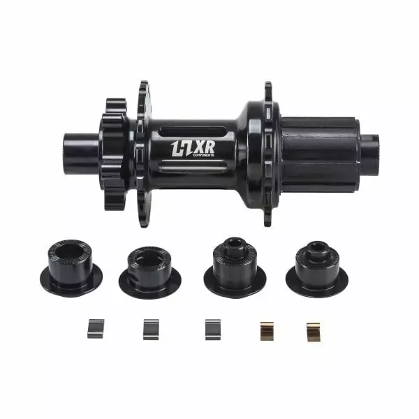 Moyeu Arrière HXR COMPONENTS EASY SHIFT 6 Trous Brut 5 Moyeu Arrière HXR COMPONENTS EASY SHIFT 6 Trous Brut – Image 3