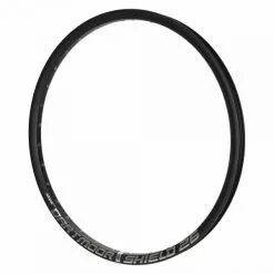 Jante DARTMOOR SHIELD 26" Noir Mat Anodisé / Stickers Miroir