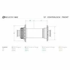 Industry-nine Moyeu Avant INDUSTRIE NINE 101 Mountain Classic 15x110 Mm Boost Disque Center Lock Noir -Roues VTT 29 Soldes Magasin 600x600 262769 16285017122164