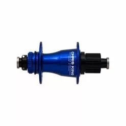 Chris-king Moyeu Arrière CHRIS KING BOOST CENTERLOCK Bleu Marine (Corps Shimano MicroSpline)