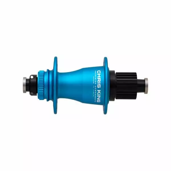 Chris-king Moyeu Arrière CHRIS KING BOOST CENTERLOCK 28 Trous Turquoise Mat (Corps Shimano MicroSpline) 3 Chris-king Moyeu Arrière CHRIS KING BOOST CENTERLOCK 28 Trous Turquoise Mat (Corps Shimano MicroSpline)