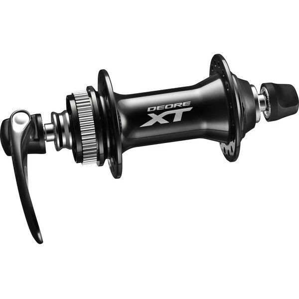 Moyeu Avant SHIMANO DEORE XT HB-M8000 Center Lock Noir 8 Moyeu Avant SHIMANO DEORE XT HB-M8000 Center Lock Noir – Image 6