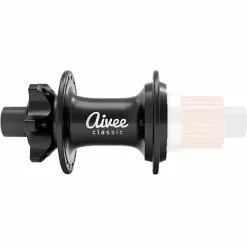 Moyeu Arrière AIVEE CLASSIC Shimano HG Disque 6 Trous Noir